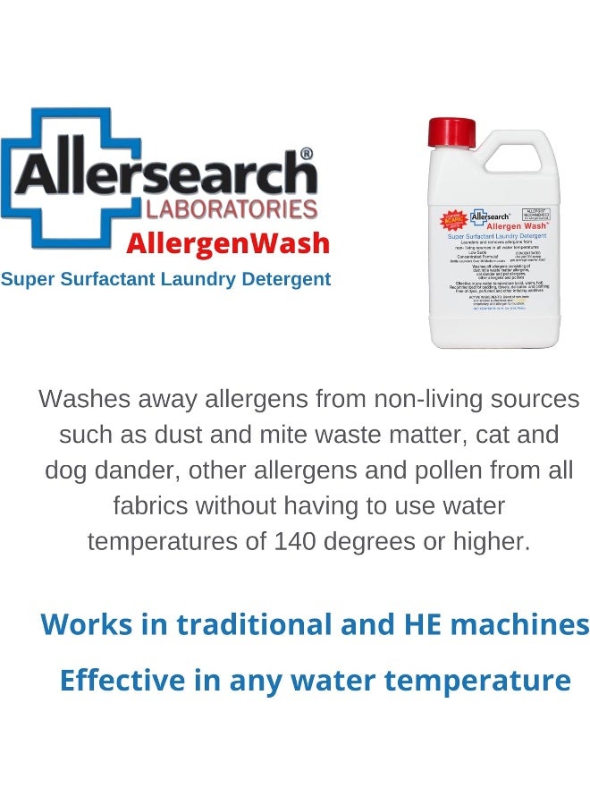 Allersearch AllergenWash 24 Oz Laundry Detergent - Image 3